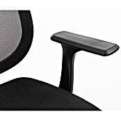 Silla de oficina Ana (Negro, Reposabrazos) | BAUHAUS