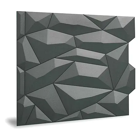 Profhome  Wandpaneel 3D 705390 Glacier Smoked Gray Dekorpaneel abstraktes Muster grau 2 m2