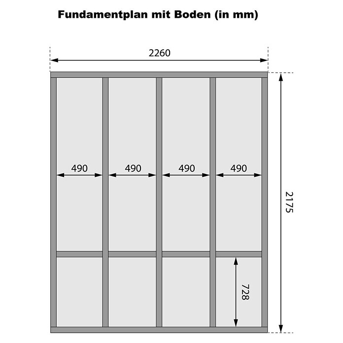 Karibu Saunahaus Heimdall (9 KW Ofen mit interner Steuerung, Natur, L x B x H: 276 x 231 x 231,5 cm) | BAUHAUS