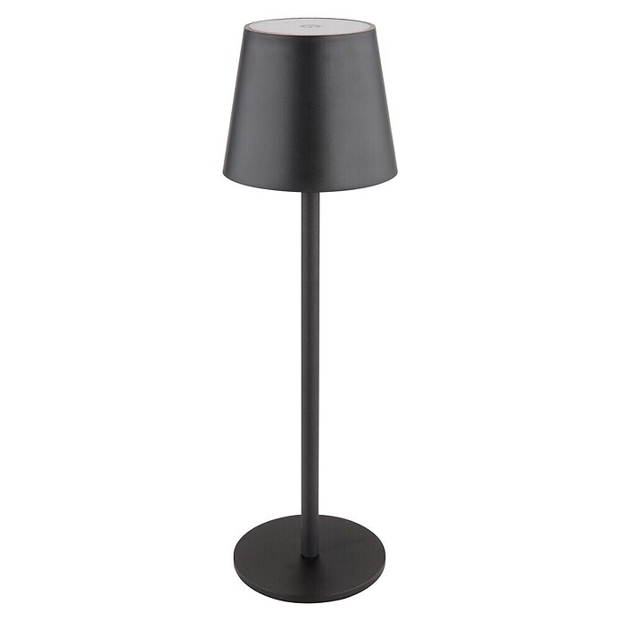 Globo Akumulatorska namizna svetilka Vannie  (Ø x V: 10,6 x 36 cm, Toplo bela, 3 W, IP44) | 3111 - Akkuleuchte dekorativ | CAJB - Outdoorleuchten Akku | CAJ - Outdoorleuchten | CA - Beleuchtung | C - Elektro | BAUHAUS
