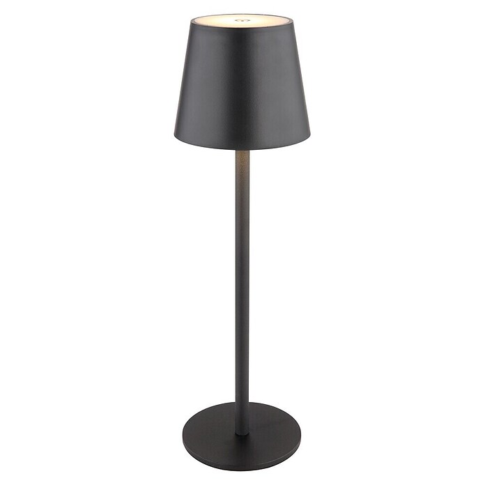 Globo Akumulatorska namizna svetilka Vannie  (Ø x V: 10,6 x 36 cm, Toplo bela, 3 W, IP44) | 3111 - Akkuleuchte dekorativ | CAJB - Outdoorleuchten Akku | CAJ - Outdoorleuchten | CA - Beleuchtung | C - Elektro | BAUHAUS