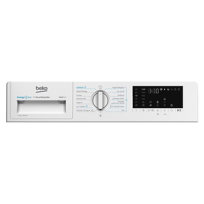 Beko Lavadora B3WBT49435WB (L x An x Al: 55 x 59,6 x 82 cm, 9 kg, 2.200 W) | BAUHAUS
