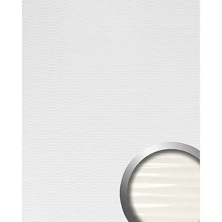 Wallface  Wandpaneel 15764 MOTION TWO Wandverkleidung 3D Wellen weiß 2,60 qm