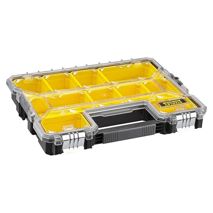 Stanley FatMax Kleinteilekoffer Flach (Anzahl Fächer: 12, Flach)