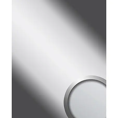 Wallface  Wandpaneel 10324 DECO SILVER Wandpaneel Spiegel Design Glanz-Optik silber 2,60 qm