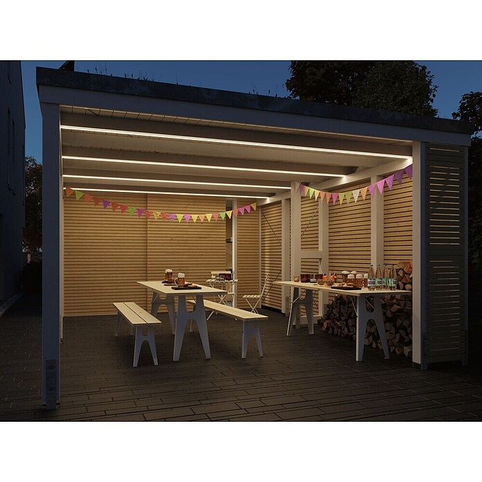 Paulmann LED-Band Simpled Outdoor (Länge: 5 m, Lichtfarbe: Warmweiß, 20 W, 2 100 lm) | BAUHAUS