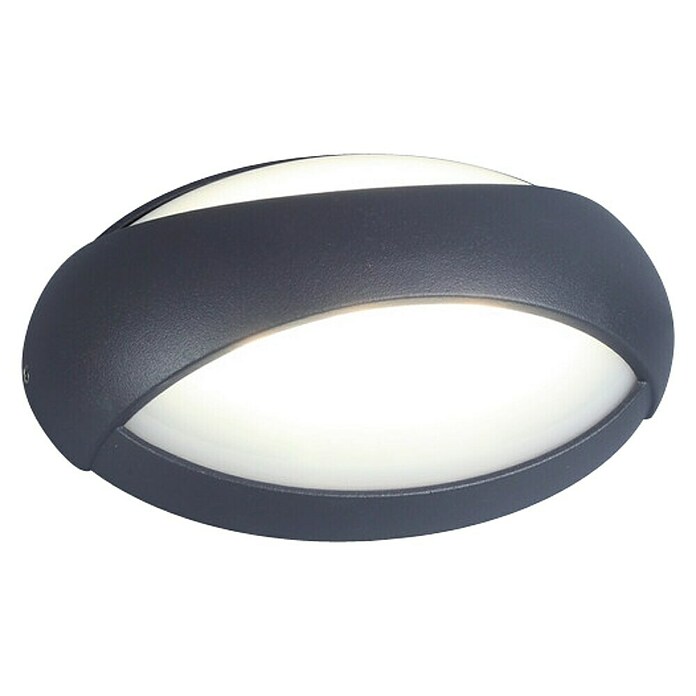 Lutec Aplique exterior LED Eyes (8,5 W, Color de luz: Blanco neutro)