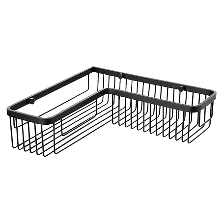 Tatay Aluminium Cesta de baño angular + QuickFix