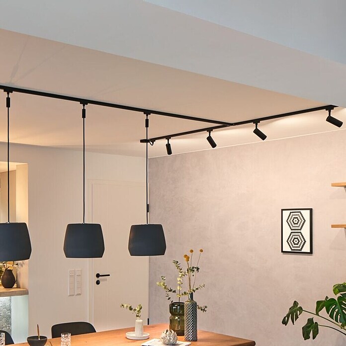 Paulmann URail T-Verbinder (Schwarz, L x B x H: 104 x 62 x 18 mm) | BAUHAUS