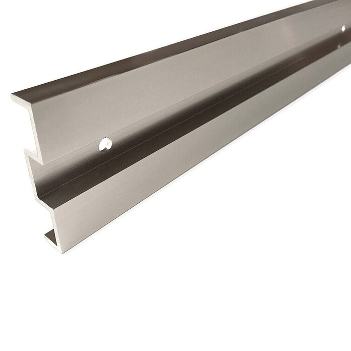Diamond Doors Abstands-Set Linea 60 2.0 (Edelstahloptik, 2 200 x 18,5 x 63,5 mm, Passend für: Diamond Doors Glasschiebetür-Beschlag Linea 60 2.0) | BAUHAUS