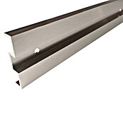 Diamond Doors Abstands-Set Linea 60 2.0 (Edelstahloptik, 2 200 x 18,5 x 63,5 mm, Passend für: Diamond Doors Glasschiebetür-Beschlag Linea 60 2.0) | BAUHAUS