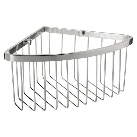 Tatay Aluminium Cesta de baño angular + QuickFix