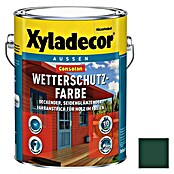 Xyladecor Wetterschutzfarbe Consolan (Moosgrün, Seidenglänzend, 2,5 l, Wasserbasiert)