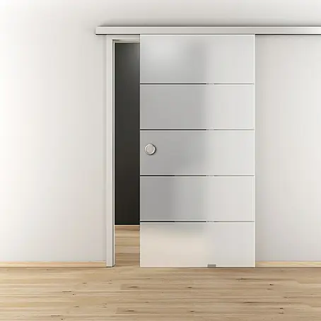 Diamond Doors  Glasschiebetür Lines Positiv