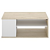 Dekit Bari Mesa de centro (L x An x Al: 50 x 100 x 41,7 cm, Natural/Blanco) | BAUHAUS