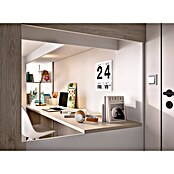 Dekit Litera Spylo (L x An x Al: 112 x 205 x 177 cm, Natural/Blanco/Alistonado) | BAUHAUS