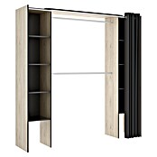 Dekit Mueble vestidor Suit (L x An x Al: 50 x 178 x 205 cm, Natural/Grafito, Melamina) | BAUHAUS