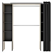 Dekit Mueble vestidor Suit (L x An x Al: 50 x 178 x 205 cm, Natural/Grafito, Melamina) | BAUHAUS