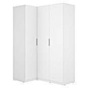 Dekit Armario para ropa Emax (L x An x Al: 95 x 142,2 x 203,5 cm, Blanco, Rinconero, Espesor: 15 mm) | BAUHAUS
