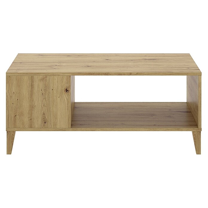 Dekit Sky Mesa de centro (L x An x Al: 50 x 100 x 42,5 cm, Roble Nordic) | BAUHAUS