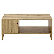 Dekit Sky Mesa de centro (L x An x Al: 50 x 100 x 42,5 cm, Roble Nordic) | BAUHAUS