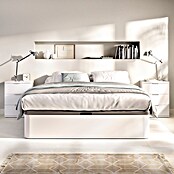 Dekit Canapé Round (190 x 135 x 32 cm, Blanco, Abatible) | BAUHAUS