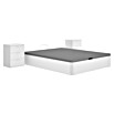 Dekit Canapé Round (190 x 135 x 32 cm, Blanco, Abatible) | BAUHAUS