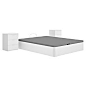 Dekit Canapé Round (190 x 135 x 32 cm, Blanco, Abatible) | BAUHAUS