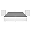 Dekit Canapé Round (190 x 135 x 32 cm, Blanco, Abatible) | BAUHAUS