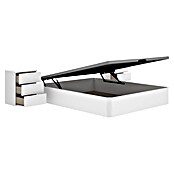 Dekit Canapé Round (190 x 135 x 32 cm, Blanco, Abatible) | BAUHAUS