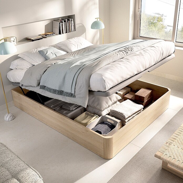 Dekit Canapé Round (190 x 150 x 32 cm, Roble Cambrian, Abatible) | BAUHAUS