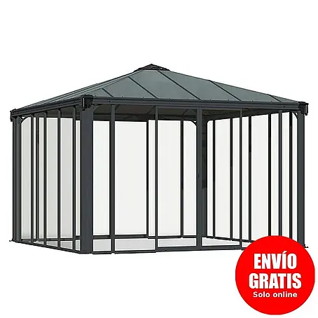 Palram – Canopia  Pérgola de jardín cerrado Ledro