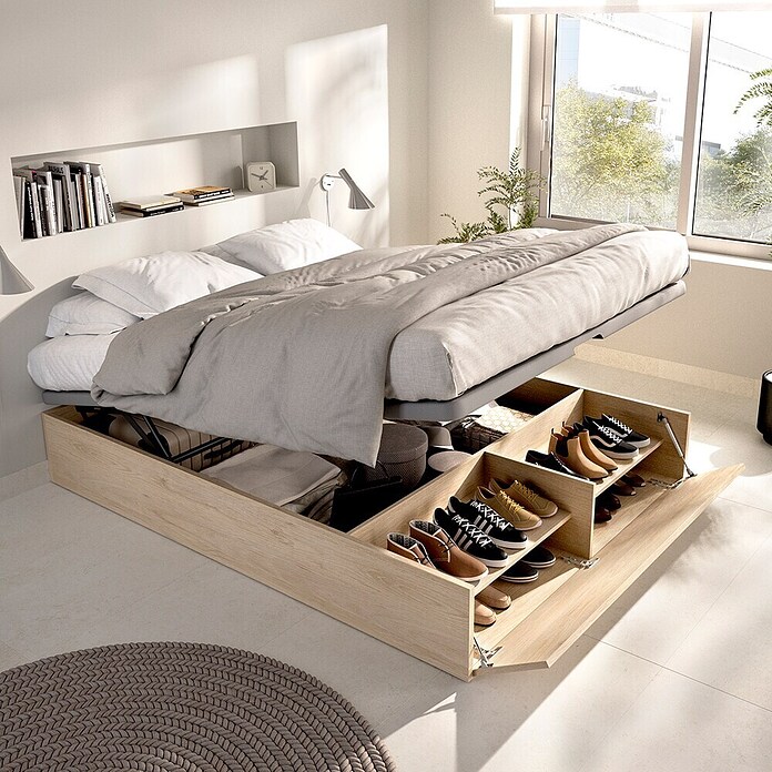 Dekit Canapé Lan (L x An x Al: 190 x 135 x 32 cm, Natural, Zapatero) | BAUHAUS
