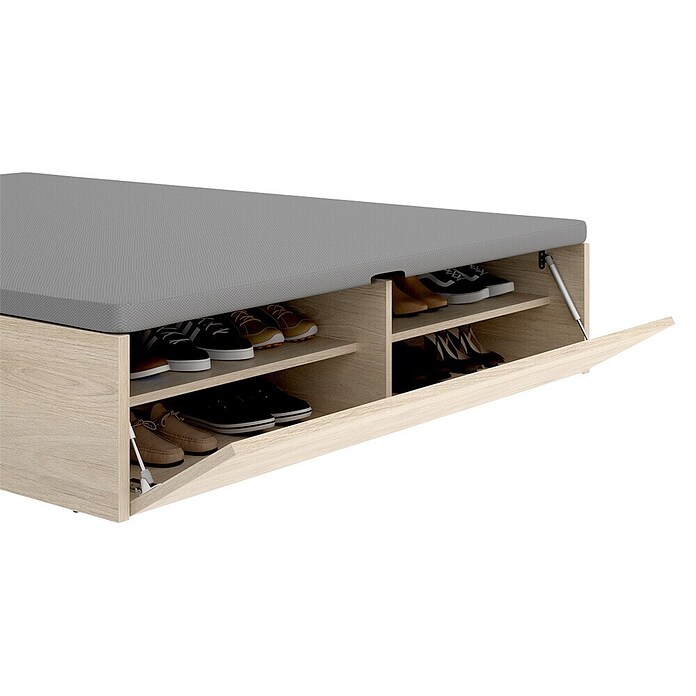 Dekit Canapé Lan (L x An x Al: 190 x 135 x 32 cm, Natural, Zapatero) | BAUHAUS