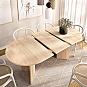 Dekit Bari Mesa de comedor (L x An x Al: 90 x 140 x 76,3 cm, Roble Natural, Extensible) | BAUHAUS