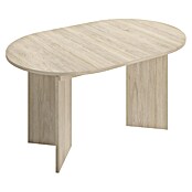 Dekit Bari Mesa de comedor (L x An x Al: 90 x 140 x 76,3 cm, Roble Natural, Extensible) | BAUHAUS