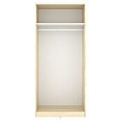 Dekit Armario para ropa Emax (L x An x Al: 51,4 x 91 x 203,5 cm, Roble claro/Blanco, Espesor: 15 mm) | BAUHAUS