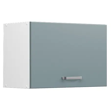 Vicco  Schrankküche R-Line Blau-Grau Flach