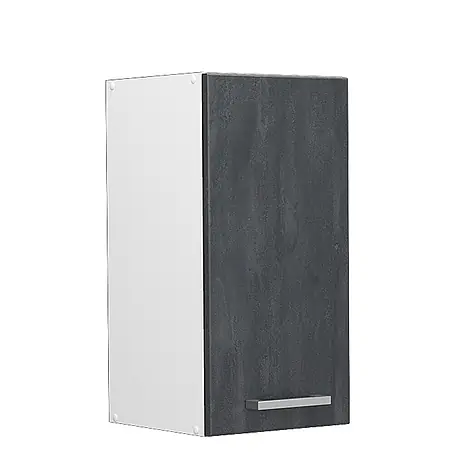 Vicco Hängeschrank R-Line, Schwarz Beton, 30 cm