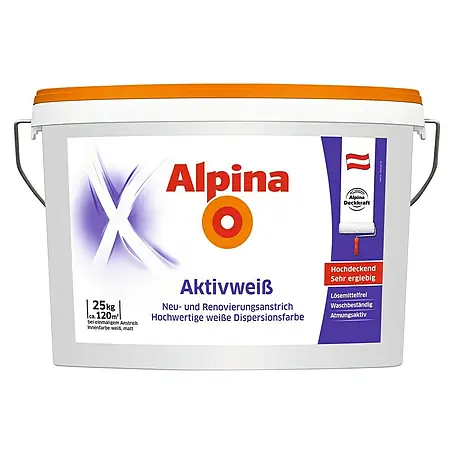 Alpina  Wandfarbe Aktivweiß