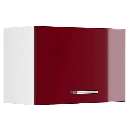 Vicco  Schrankküche R-Line Rot Hochglanz Flach