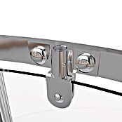 Roth Polkrožna tuš kabina Ancona Cubic  (90 x 90 x 195 cm, Ergonomski ročaj z možnostjo obešanja brisač, Srebrna) | 3682 - Runddusche | DADB - Duschabtrennungen | DAD - Badausstattung | DA - Badausstattung/Bäderwelt | D - Sanitär | BAUHAUS