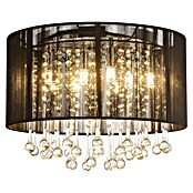 Globo LED stropna svjetiljka Bagana  (Crna, Ø x V: 40 x 29 cm) | BAUHAUS