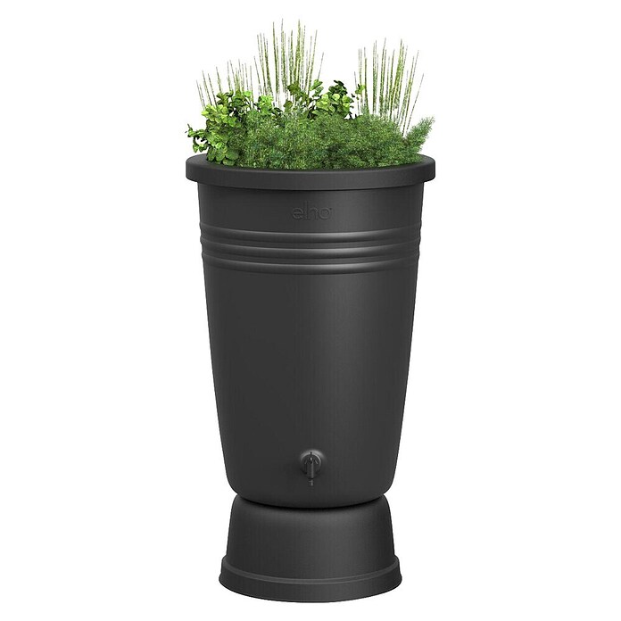 Elho Green Basics Regenton Plus (110 l, Zwart) | BAUHAUS