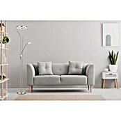 Globo Lámpara de pie LED Hadera (20 W, Plata, Blanco cálido, L x An x Al: 35 x 30 x 194 cm) | BAUHAUS