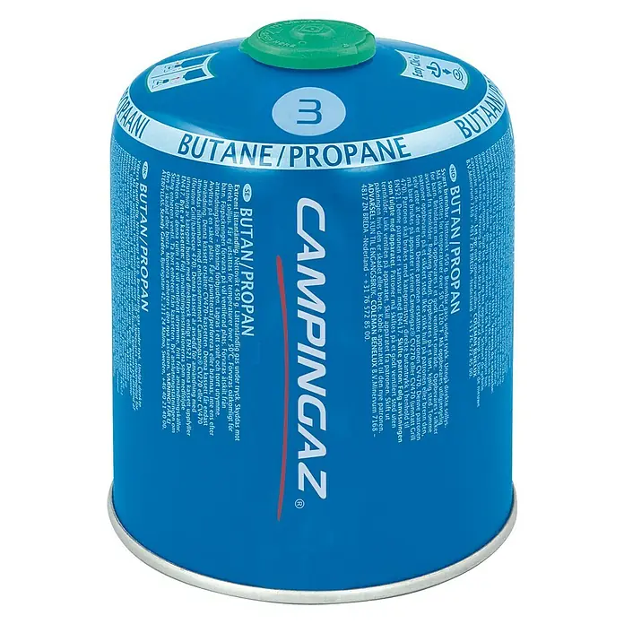 Campingaz Cartucho de gas CV470 - 450 g - Cartucho de gas butano/propano Campingaz, ideal para cocinas y lámparas de camping, que garantiza un rendimiento fiable al aire libre.