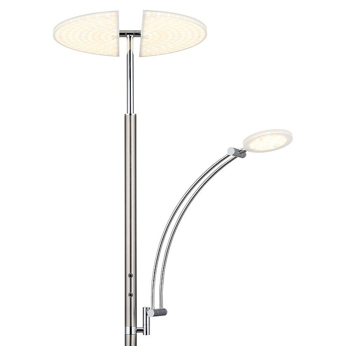 Globo LED stajaća svjetiljka Tirana  (40 W, Visina: 1.830 mm, Srebrna) | BAUHAUS