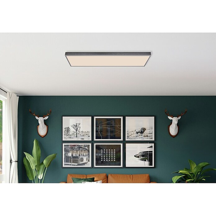 Globo LED panel Doro  (36 W, D x Š x V: 1.200 x 300 x 75 mm, Srebrna) | BAUHAUS