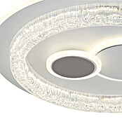 Globo Okrugla stropna LED svjetiljka Kriswall  (48 W, Ø x V: 49,5 x 6 cm, Bijela) | BAUHAUS