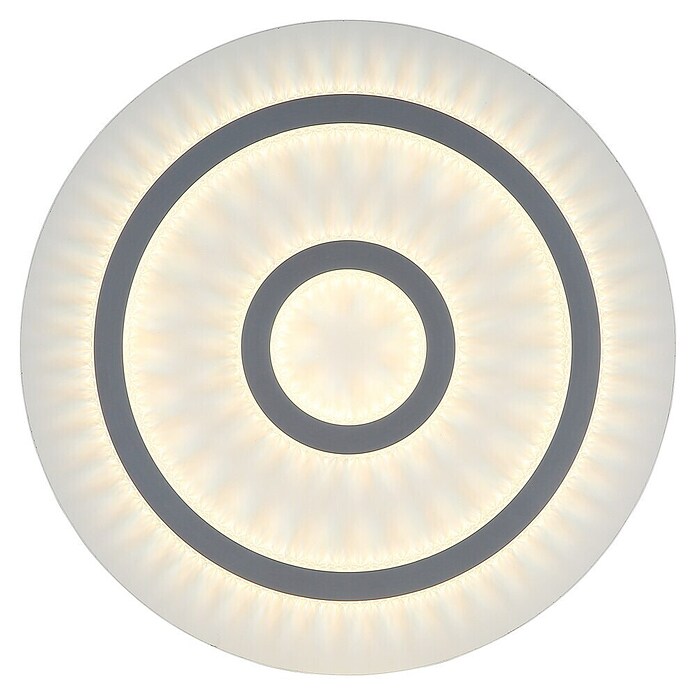 Globo Okrugla stropna LED svjetiljka Jayden  (40 W, Ø x V: 45 x 5,5 cm, Bijela, Bijela) | BAUHAUS